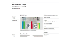 Desktop Screenshot of blog.adrenonline.com